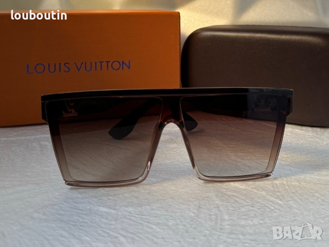 Louis Vuitton мъжки слънчеви очила маска, снимка 7 - Слънчеви и диоптрични очила - 44827429
