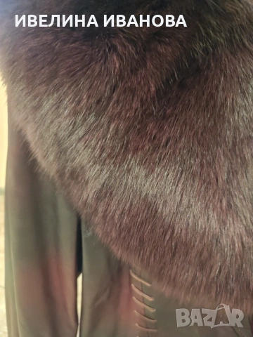 Дамско яке, естествена кожа, снимка 4 - Якета - 53151766