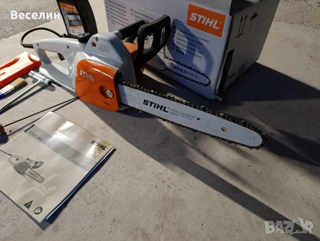 Моторен верижен трион Stihl MSE 141 C, снимка 7 - Моторни триони/резачки - 53625106