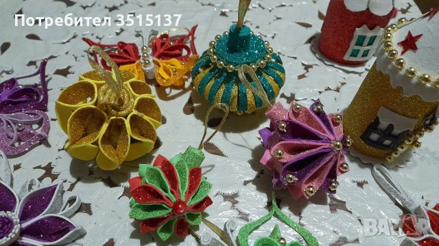 Ръчно изработени коледни играчки в Декорация за дома в гр. Дупница -  ID39423777 — Bazar.bg