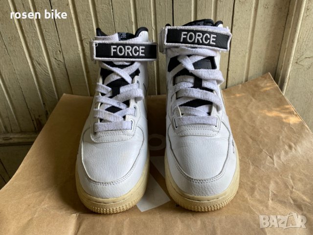 ''Nike Air Force 1 High Utility White Light Cream''оригинални маратонки 38.5 номер, снимка 3 - Маратонки - 41651741
