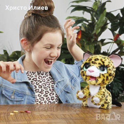 Интерактивена Плюшена играчка Коте леопард със звуци и движения FurReal Friends Hasbro Оригинална, снимка 6 - Плюшени играчки - 39371896