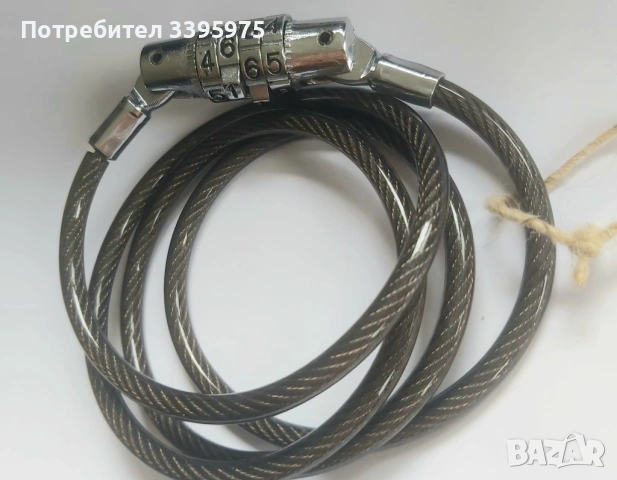 Кабелен катинар за велосипед колело, снимка 3 - Аксесоари за велосипеди - 53630114