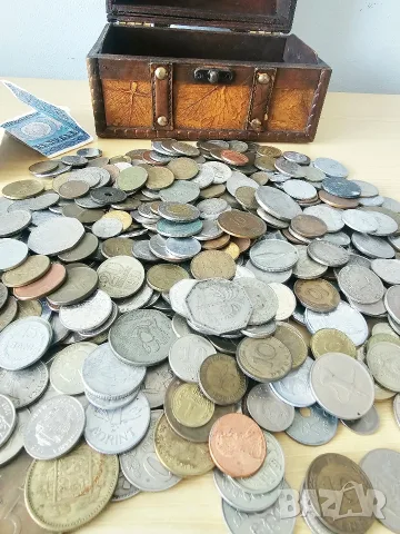 Стари монети за колекция над 400бр, снимка 4 - Нумизматика и бонистика - 55770867