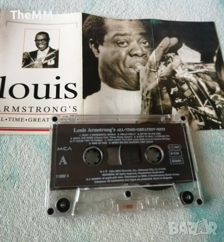 Louis Armstrong - All Time Greatest Hits, снимка 2 - Аудио касети - 42277444