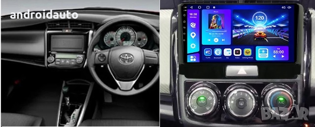 Toyota Corolla Axio Fielder 2012-2021, Android Mултимедия/Навигация, снимка 3 - Аксесоари и консумативи - 44580216