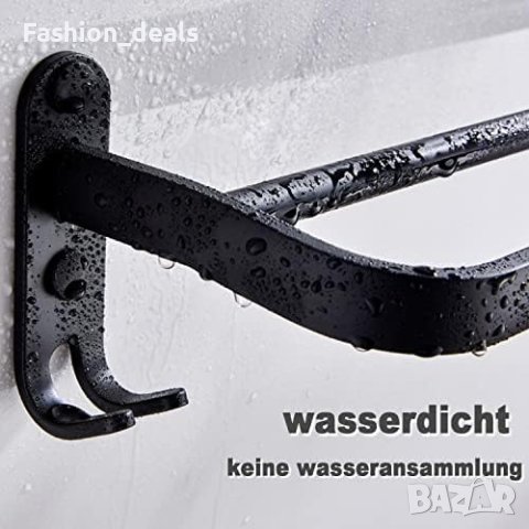 Нова Самозалепваща се двойна стойка релса за кърпи/Баня, снимка 6 - Други стоки за дома - 41582564