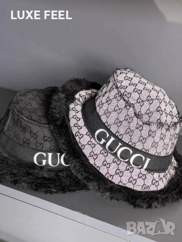 Унисекс Модел Шапки ⚜️ Louis Vuitton Gucci Fendi, снимка 3 - Шапки - 52497329