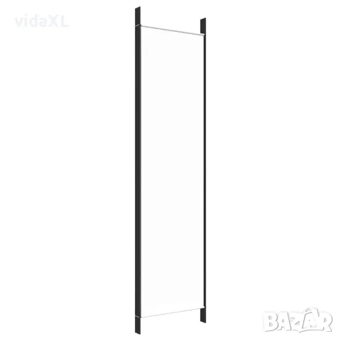 vidaXL Параван за стая, 4 панела, бял, 200x200 см, текстил, снимка 7 - Паравани - 56147182