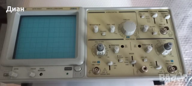 Осцилоскоп AFX 4321, снимка 2 - Друга електроника - 52897631