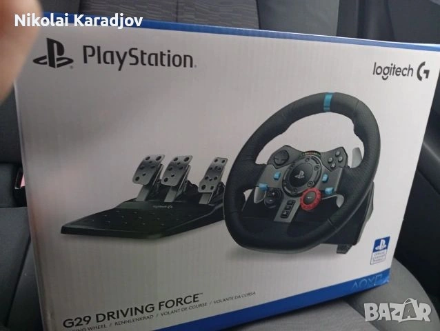 Playstation ps4+Logitech g29 волан