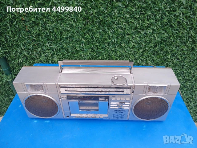 ПРОДАВАМ ЗАПАЗЕН КАСЕТОФОН ( SHARP GF-7500) , снимка 2 - Радиокасетофони, транзистори - 52824088