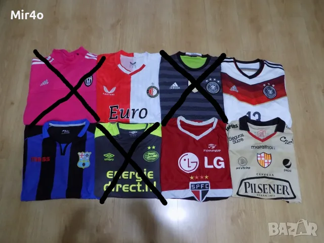 футболни тениски feyenoord genova germany sao paulo spfc barcelona sporting екип