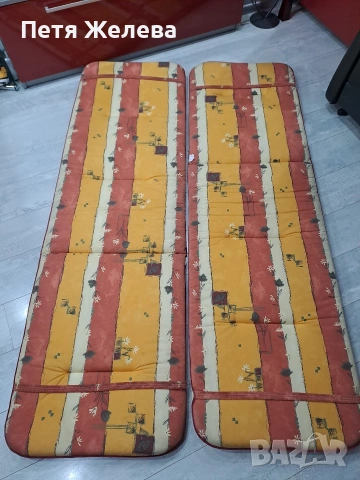 Градински възглавници/шалтета ACAMP(200/61/4см), снимка 2 - Градински мебели, декорация  - 53463263