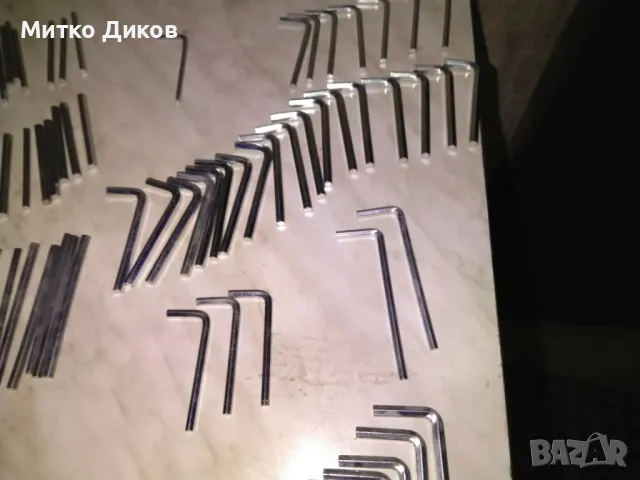 Щестограм и метални пръчки 41бр и 52бр нови, снимка 4 - Други инструменти - 49227346