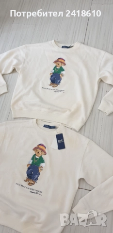 POLO Ralph Lauren Bear Womens Size XS и M 2 бр НОВО! ОРИГИНАЛ! Дамски Суичър!