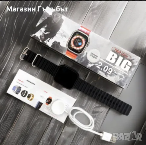 Смарт часовник smart watch T900 Ultra, снимка 5 - Смарт часовници - 56144850