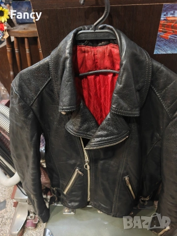 Рокерско яке Harro естествена кожа , снимка 4 - Якета - 53202885