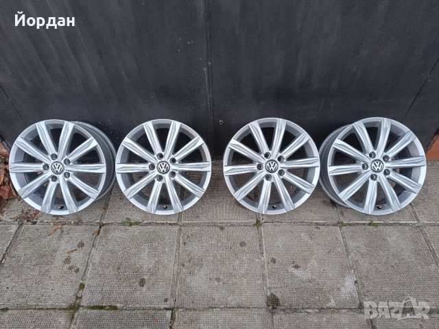 ОРИГИНАЛНИ джанти 17' цола 5x112 ФОЛКСВАГЕН / VW Touran GOLF 57,1 ET52