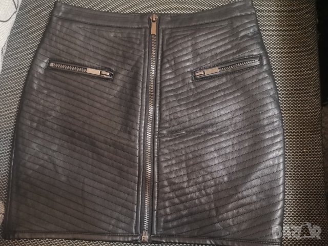 Дамска кожена пола BIK BOK