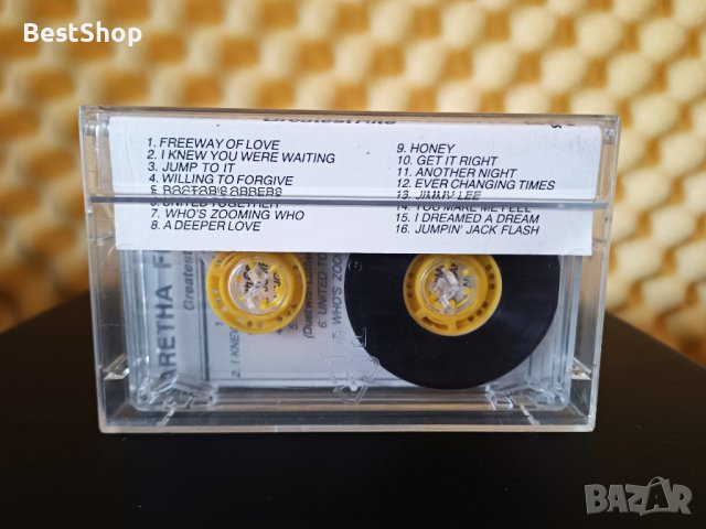 Aretha Franklin - Greatest hits ( 1980 - 1994 ), снимка 2 - Аудио касети - 39356030