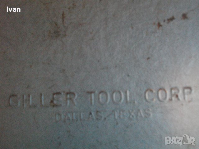 Гедория/Гидория/Инструменталиум-Висок Клас-19 Части-13мм-33мм-Метална Кутия-GILLER-DALLAS/TEXAS, снимка 5 - Други инструменти - 40568525