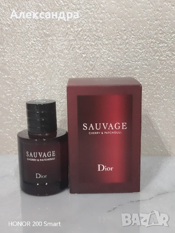 Оригинален мъжки парфюм Dior Sauvage Cherry & Patchouli – разпродажба от фалирал магазин