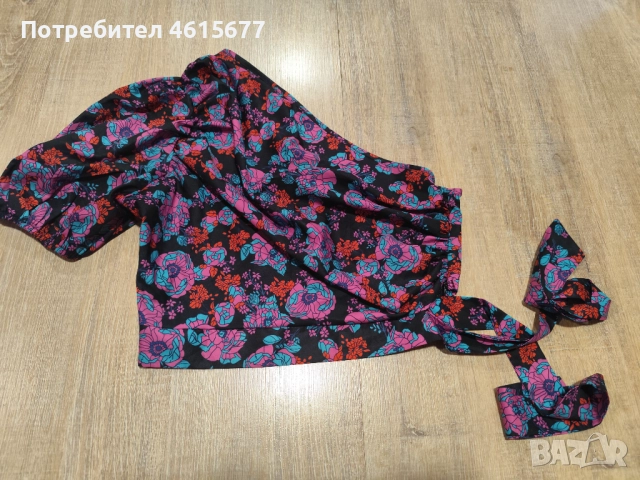 къс топ на Shein