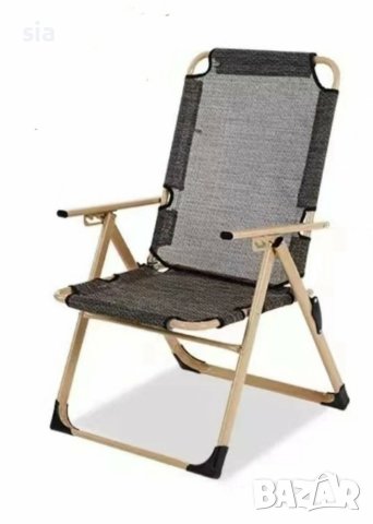 Стол за къмпинг, Сгъваем, стомана, до 120кг, усилени, снимка 2 - Къмпинг мебели - 36465727