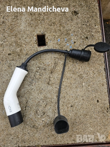 Адаптер за зареждане Тип 2 към Шуко 16 A 3,7 kW | 0,5 м