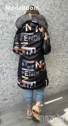 Fendi Дълго Зимно Дамско Яке, снимка 3 - Якета - 48122426