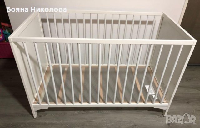 Бебешко легло / кошара / матрак Ikea , снимка 1