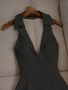 Нова дамска рокля без ръкави с халтер деколте и V-образно изрязване., снимка 6