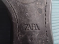 ZARA оригинални мъжки обувки естествена кожа, номер 40, снимка 4