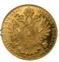 Златна монета Австрия Франц Йосиф 4 дуката, снимка 2
