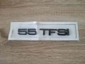 черна емблема Audi 55 TFSI, снимка 1