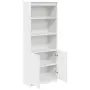vidaXL Висок шкаф, бял, 70x35x180 см, инженерно дърво, снимка 5
