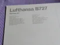 Картички самолети на Луфтханза нови винтидж 150х105мм В 737-В 727-А 380, снимка 12