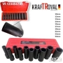Комплект ударни вложки KRAFTROYAL, 10 броя, 1/2, 13 – 26 мм , снимка 2