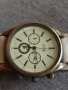 Дизайнерски марков дамски часовник много красив с кожена каишка перфектен - 21838, снимка 6