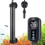 hygger Титаниев аквариумен нагревател, 200 W потопяем с цифров дисплей, за 114-152 литра аквариуми, снимка 4