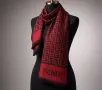 Fendi шал ✨ кашмир и коприна, снимка 5