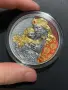 2 унции сребро The golden touch монета , снимка 1