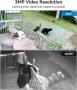 Външна охранителна камера blurams, 3MP външна камера с цветно нощно виждане, двупосочно аудио, IP66, снимка 3
