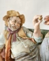 Декоративна порцеланова статуетка Capodimonte – Italy, снимка 3
