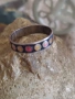 Сребърен "хипарски" пръстен, снимка 5