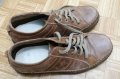 Мъжки шити кафяви спортни обувки от естествена кожа , снимка 1 - Ежедневни обувки - 24774643