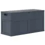 vidaXL Градинска кутия за съхранение, 320 л, черна, снимка 5