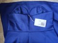 Елегантна синя сатенена рокля размер S/36 цена 84 лв., снимка 8