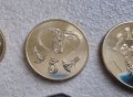 Монети . Кипър .1,2,5, 10 ,20 и 50 цента. 6 бройки., снимка 4